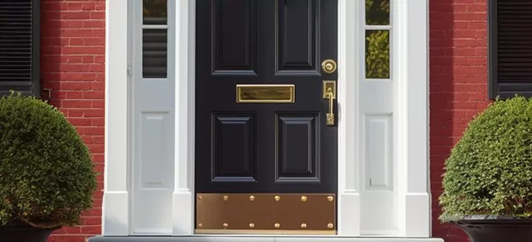 Commercial Door Kick Plate Installation in West Pensacola, FL